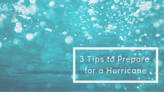 Preparing for a Hurricane- Mental Health Edition