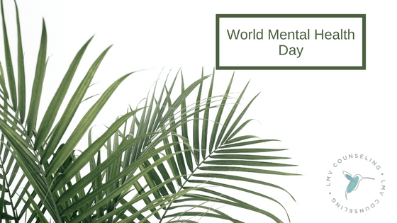 world mental health day banner